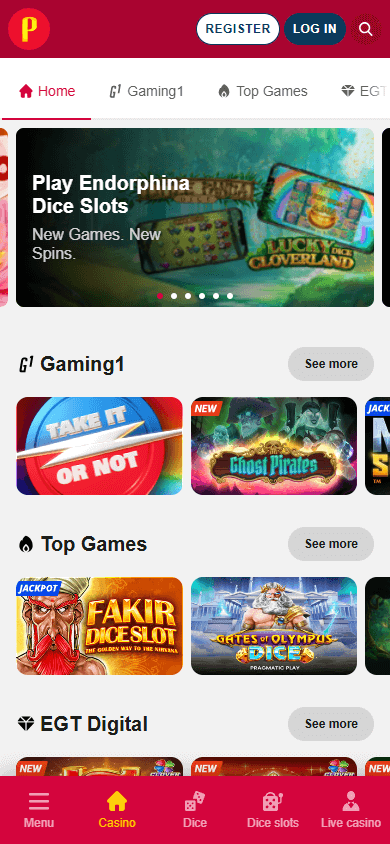 Panaché_Casino_homepage_mobile