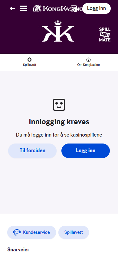 KongKasino_Casino_homepage_mobile