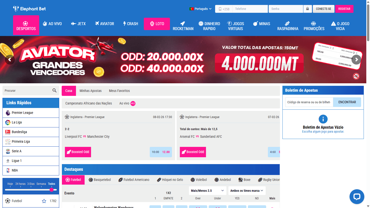 Elephant_Bet_Casino_MZ_homepage_desktop