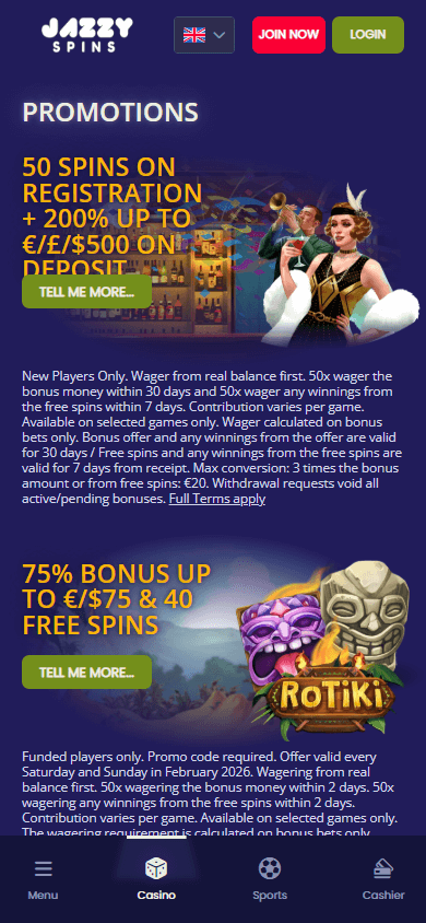 Jazzy_Spins_Casino_promotions_mobile