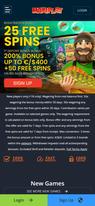 MaxiPlay_Casino_homepage_mobile