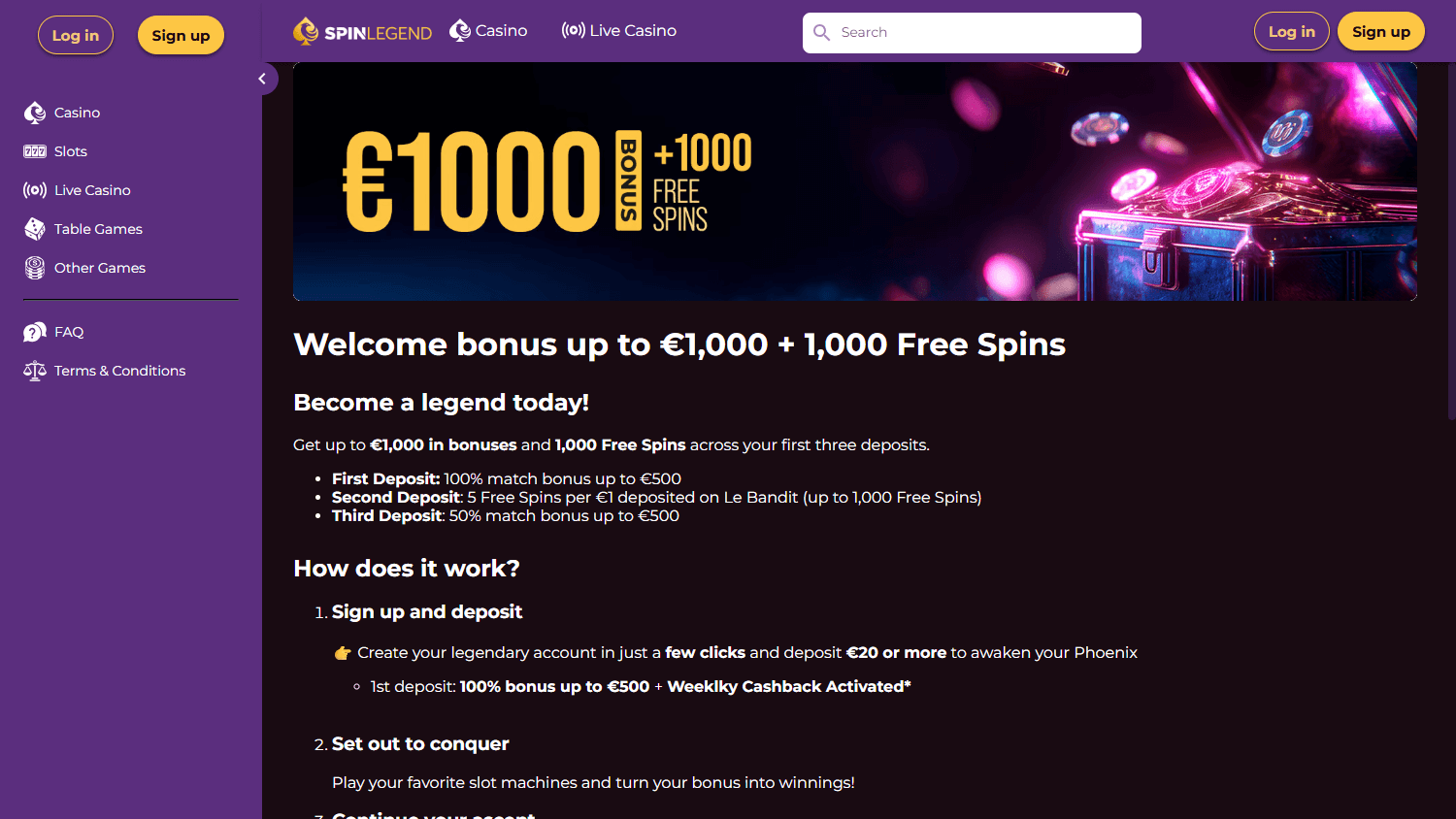 Spinlegend_Casino_promotions_desktop