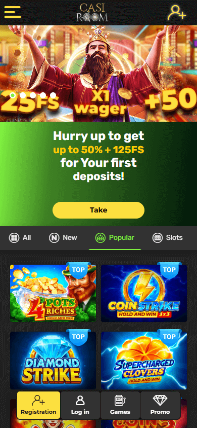 Casiroom_Casino_homepage_mobile