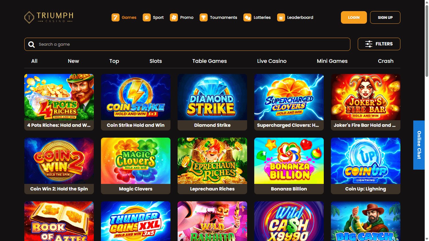 Triumph_Casino_game_gallery_desktop