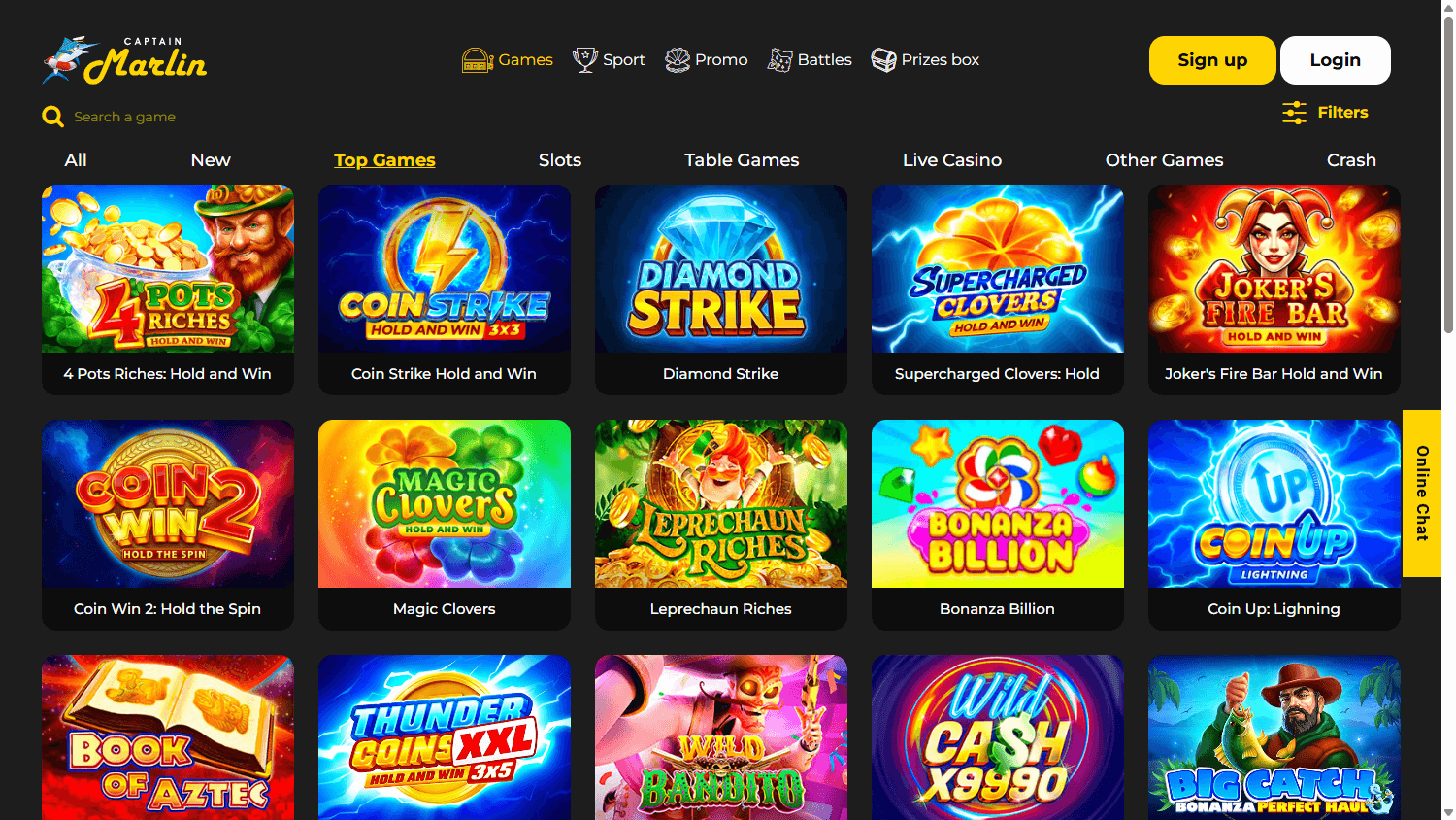 Captain_Marlin_Casino_game_gallery_desktop