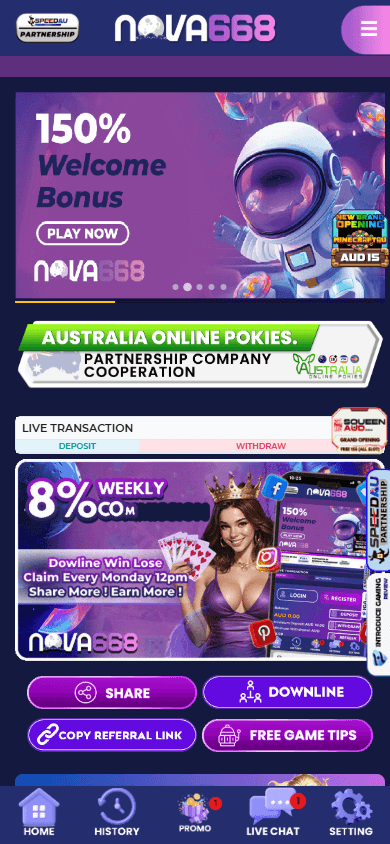 Nova668_Casino_homepage_mobile