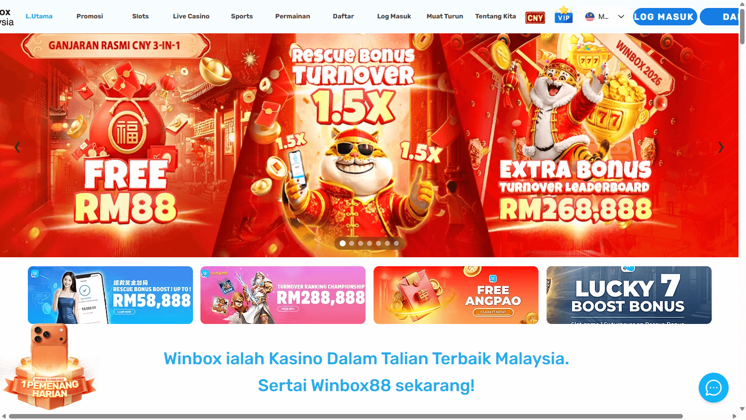 Winbox88_Casino_homepage_desktop