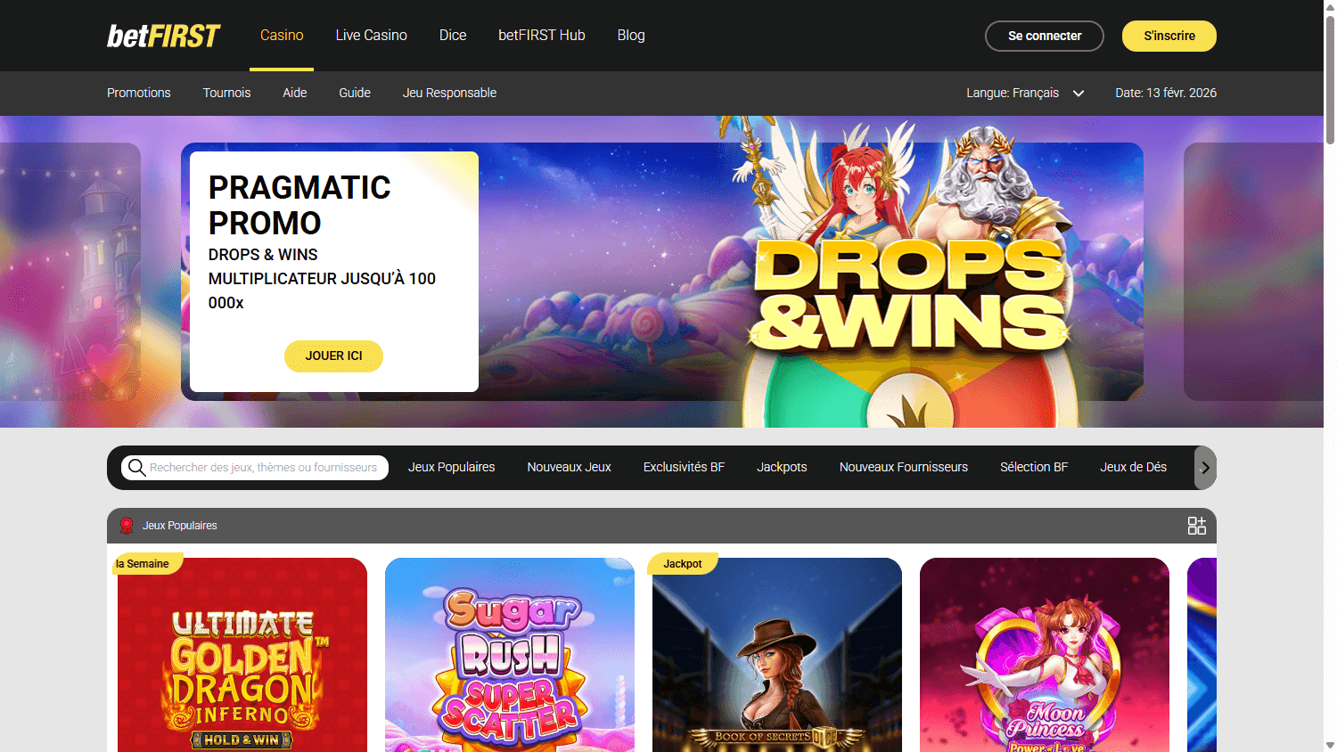 BetFirst_Casino_BE_homepage_desktop