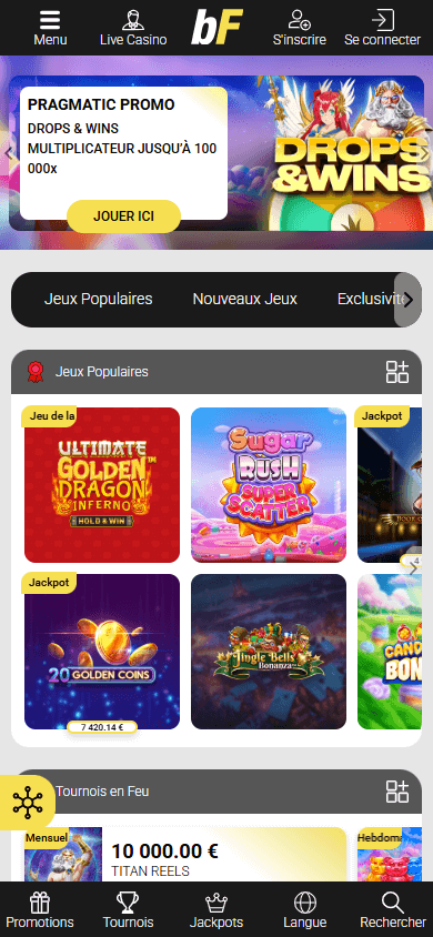 BetFirst_Casino_BE_homepage_mobile
