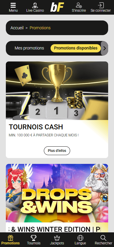 BetFirst_Casino_BE_promotions_mobile