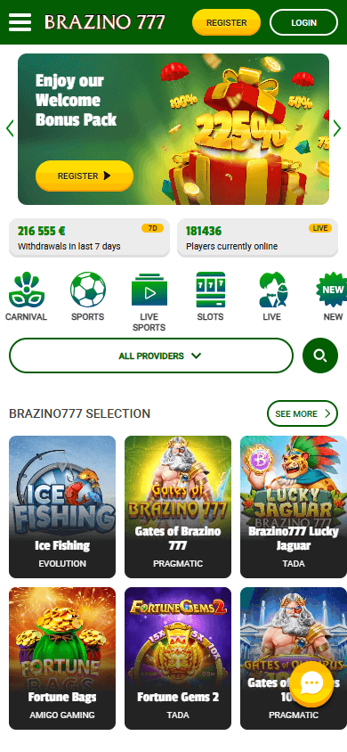 Brazino777_Casino_homepage_mobile