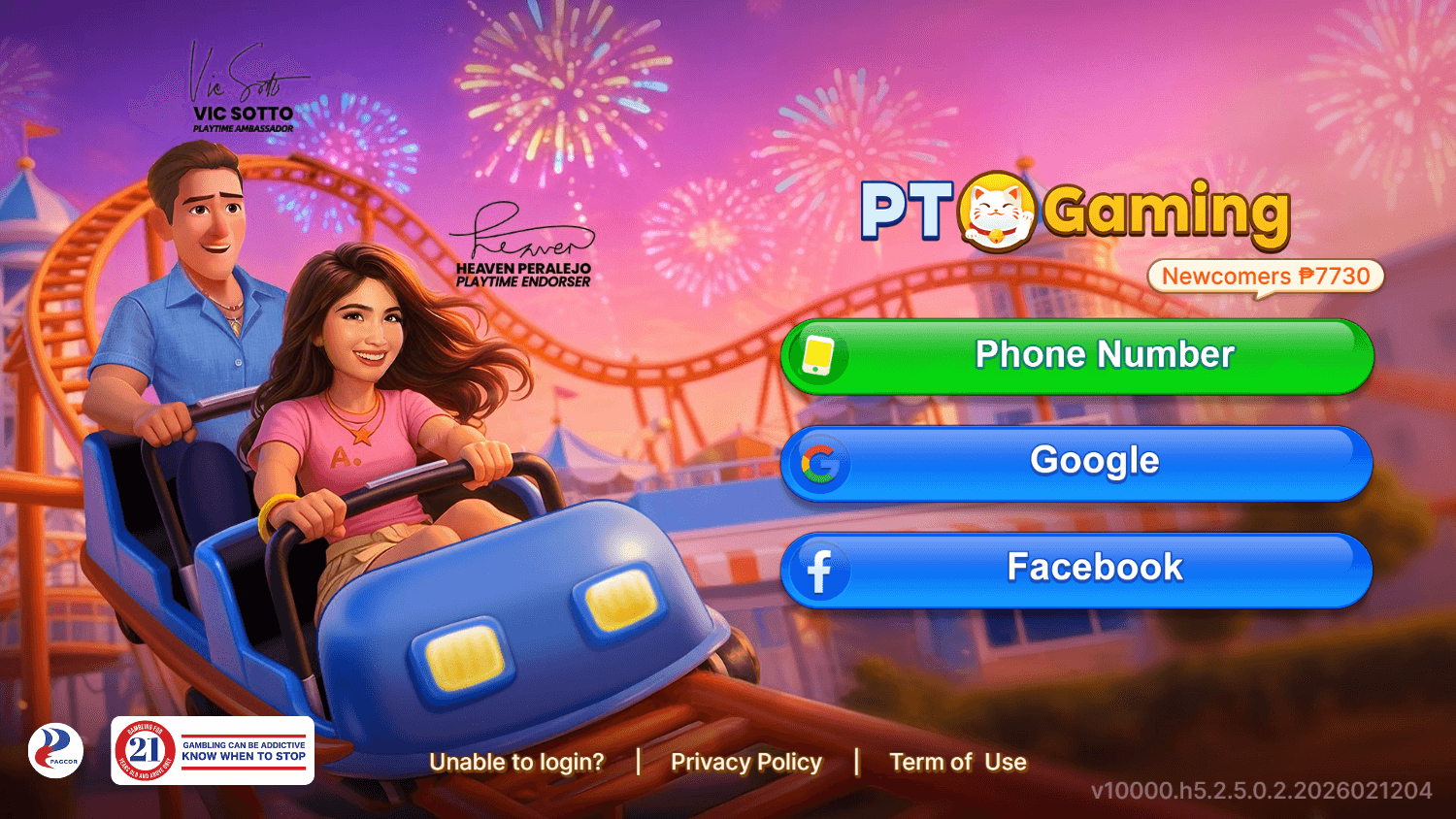 PlayTime_Casino_homepage_desktop