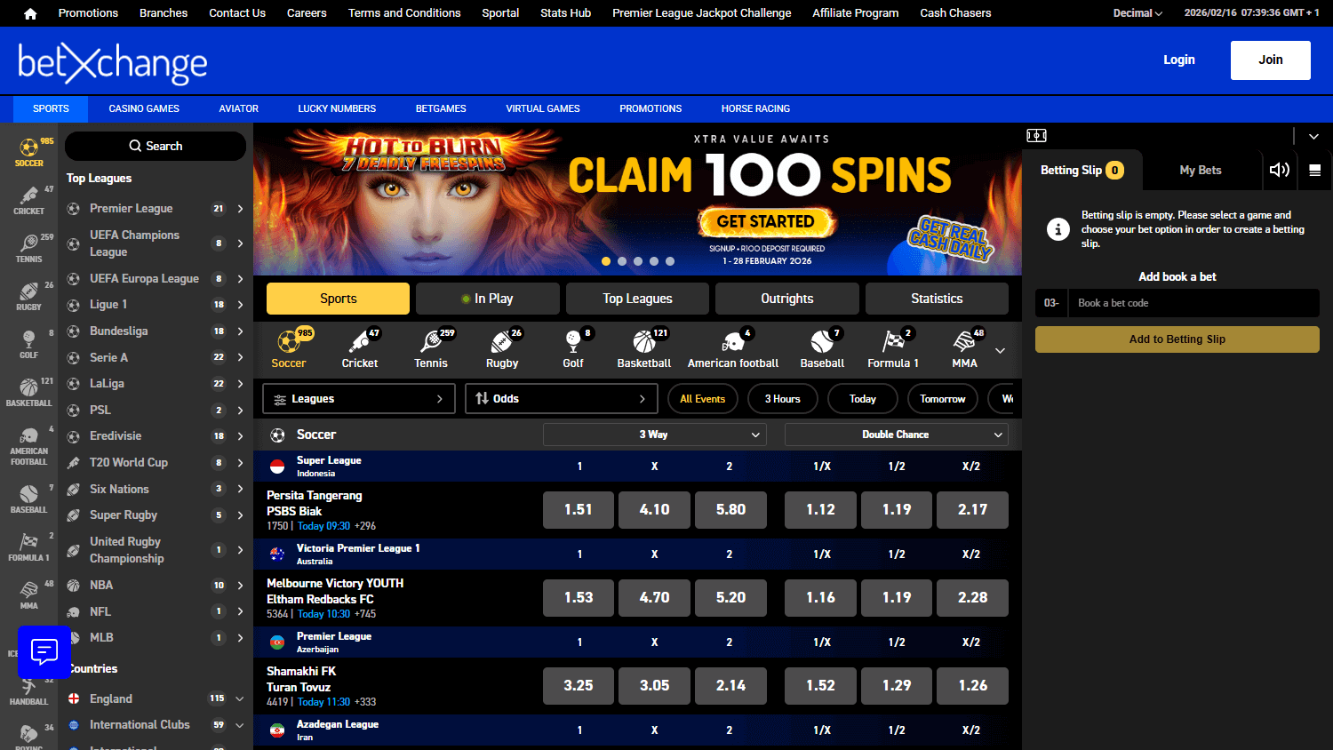 BetXchange_Casino_homepage_desktop