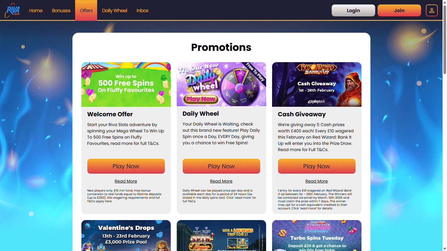 Riva_Slots_Casino_promotions_desktop