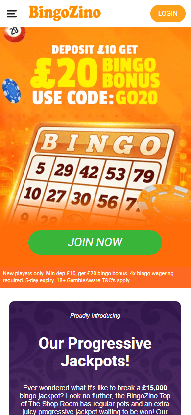 BingoZino_Casino_homepage_mobile