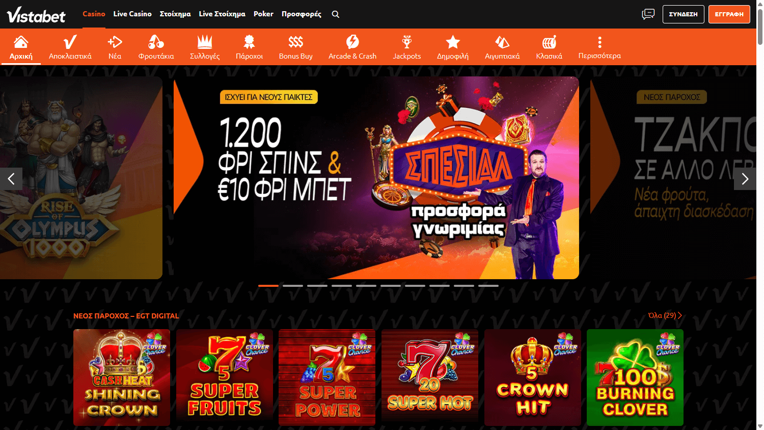 Vistabet_Casino_homepage_desktop
