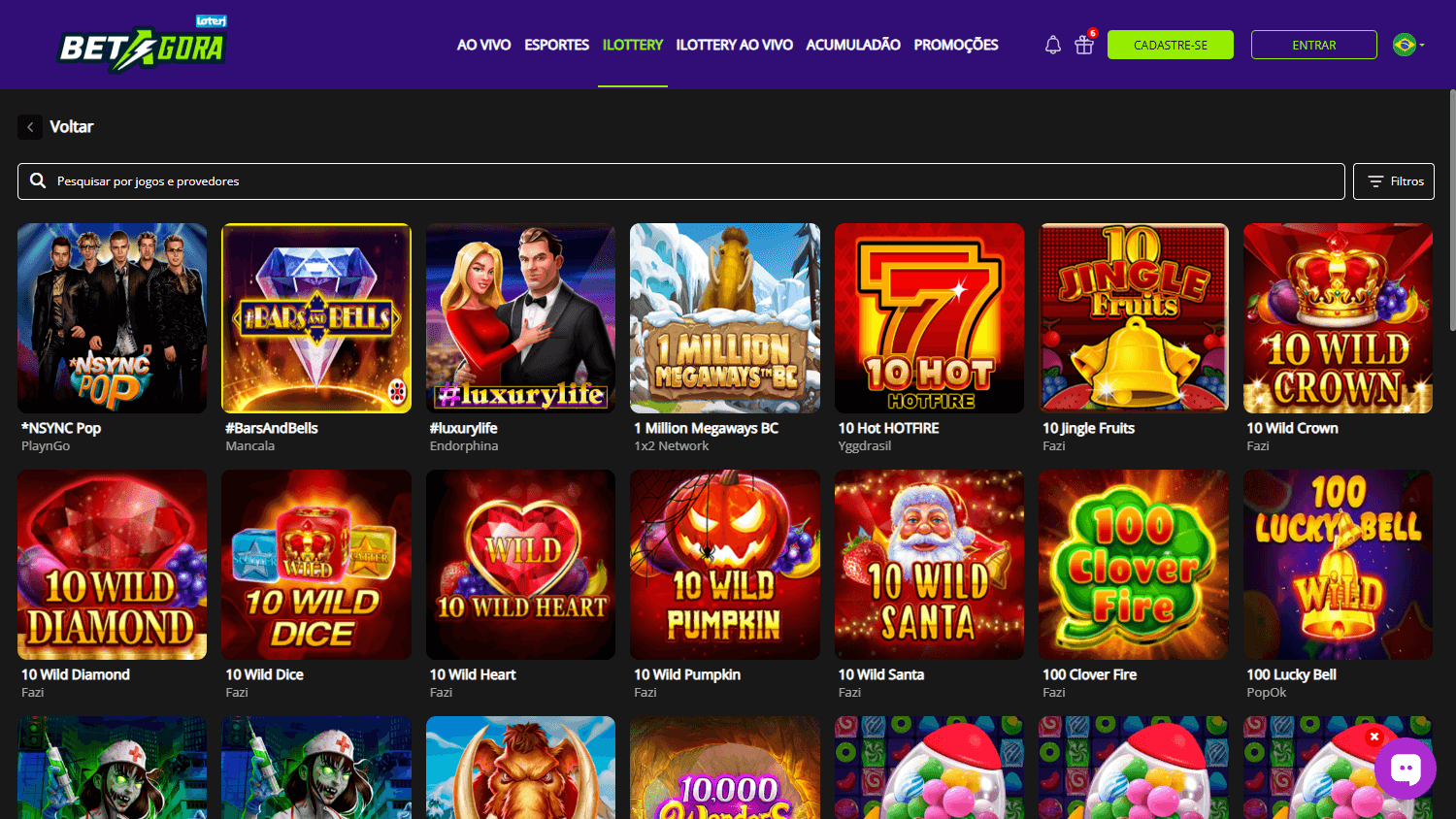 Bet_Agora_Casino_game_gallery_desktop