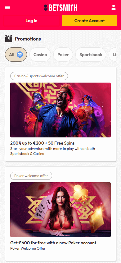 Betsmith_Casino_promotions_mobile