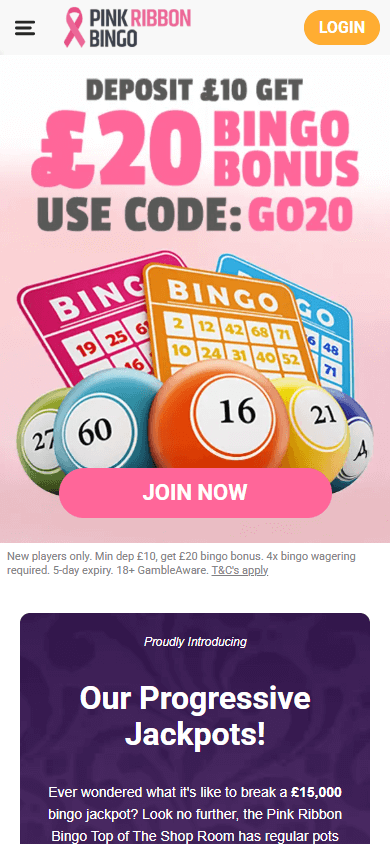 Pink_Ribbon_Bingo_Casino_homepage_mobile