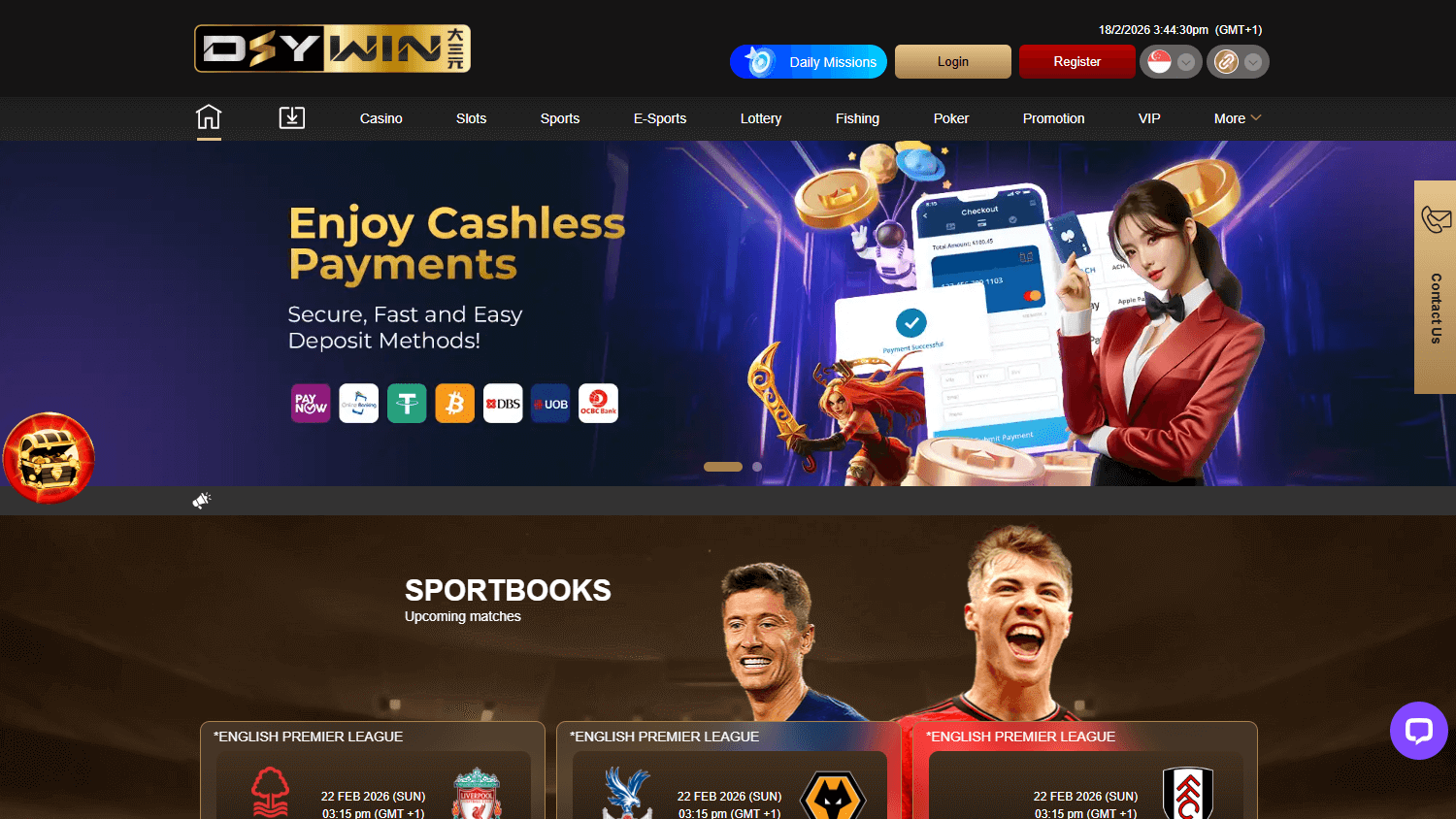 DSYWIN_Casino_homepage_desktop
