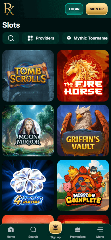 RX_Casino_game_gallery_mobile