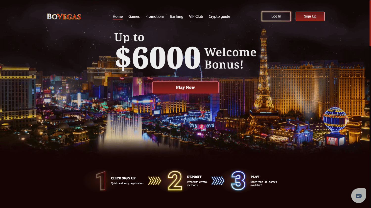 BoVegas_Casino_homepage_desktop