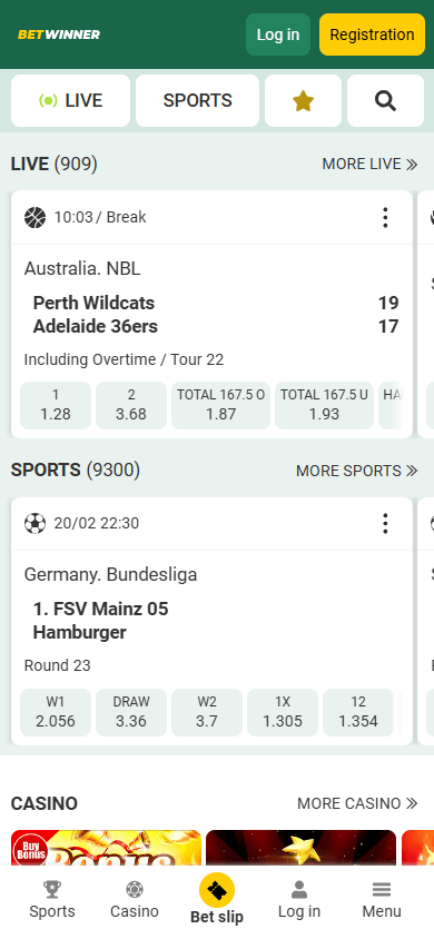 BETWINNER_Casino_RS_homepage_mobile