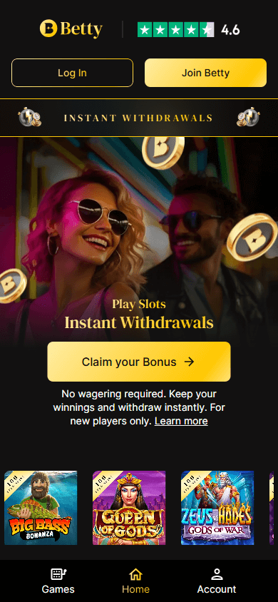 Betty_Casino_homepage_mobile