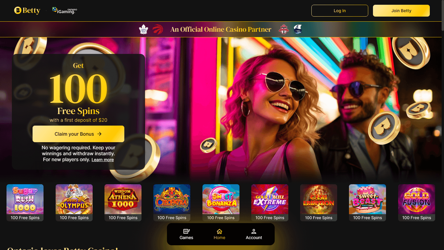Betty_Casino_Ontario_homepage_desktop