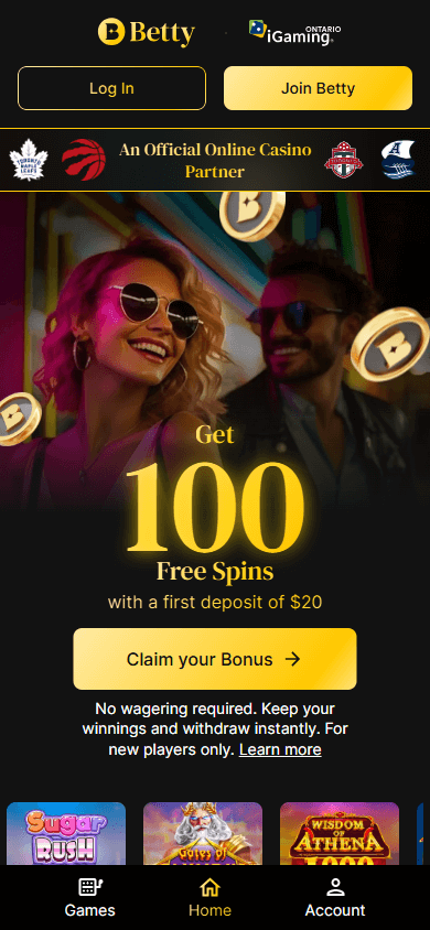 Betty_Casino_Ontario_homepage_mobile