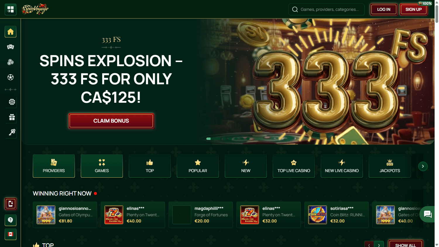 SpinVoyage_Casino_homepage_desktop