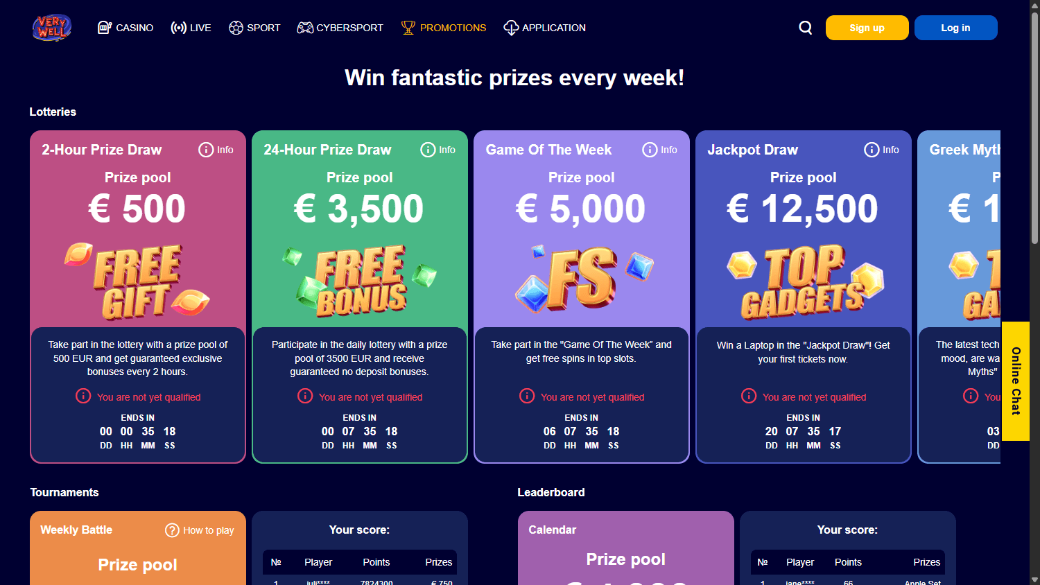VeryWell_Casino_promotions_desktop
