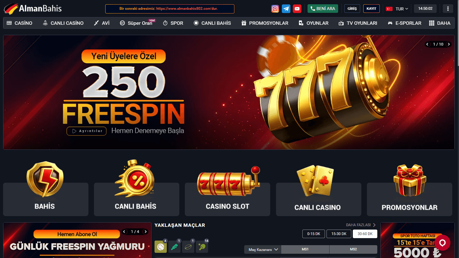 AlmanBahis_Casino_homepage_desktop