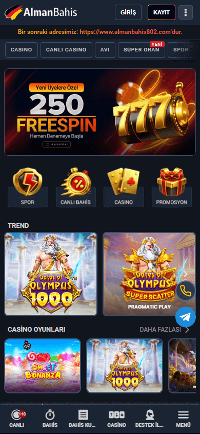 AlmanBahis_Casino_homepage_mobile