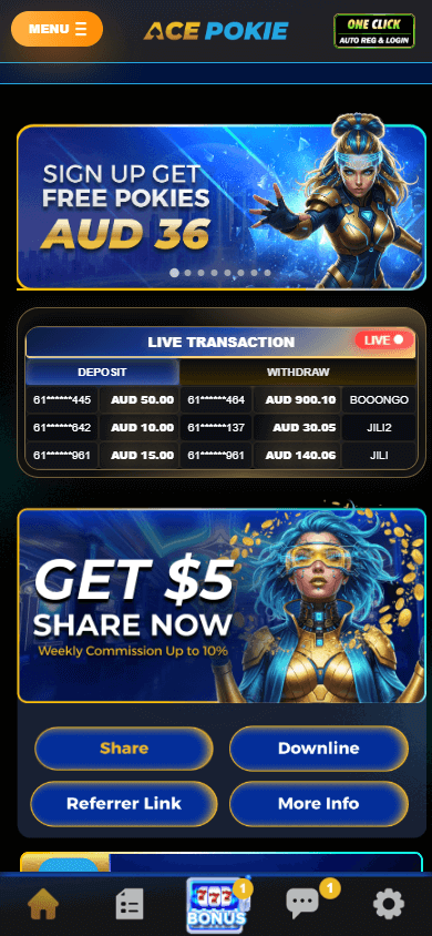 AcePokie_Casino_homepage_mobile