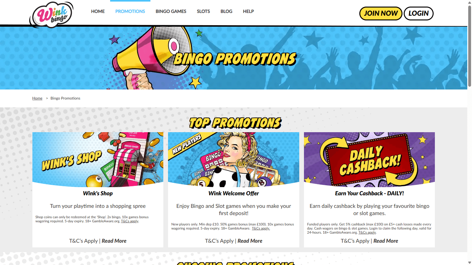 Wink_Bingo_Casino_promotions_desktop
