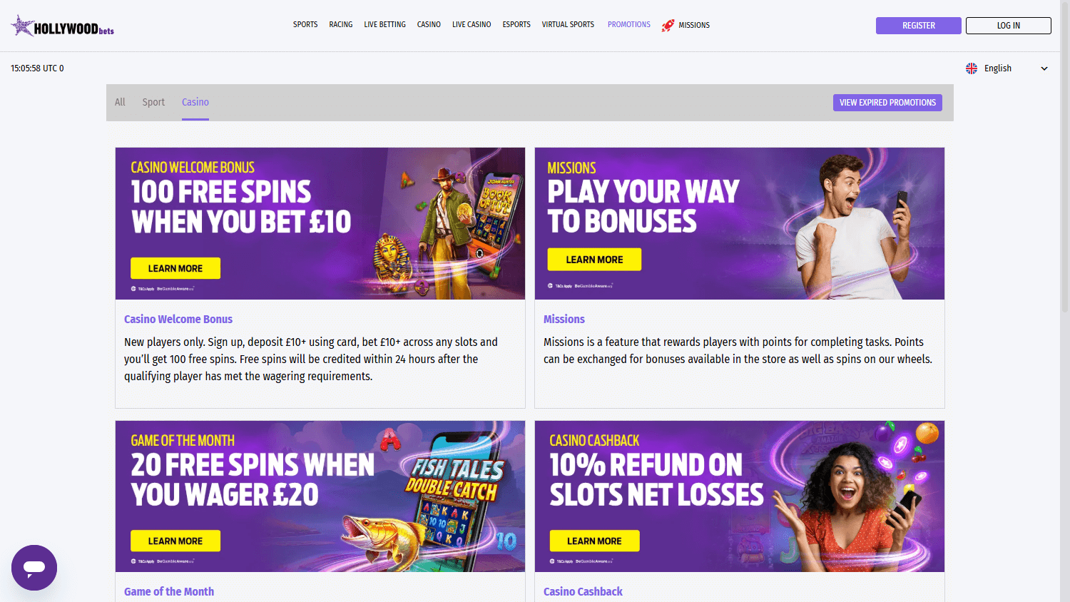 Hollywoodbets_Casino_UK_promotions_desktop