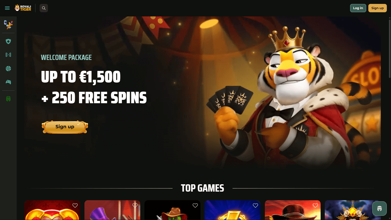 Royals_Tiger_Casino_homepage_desktop