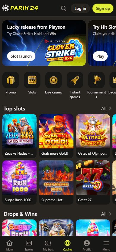 Parik24_Casino_game_gallery_mobile