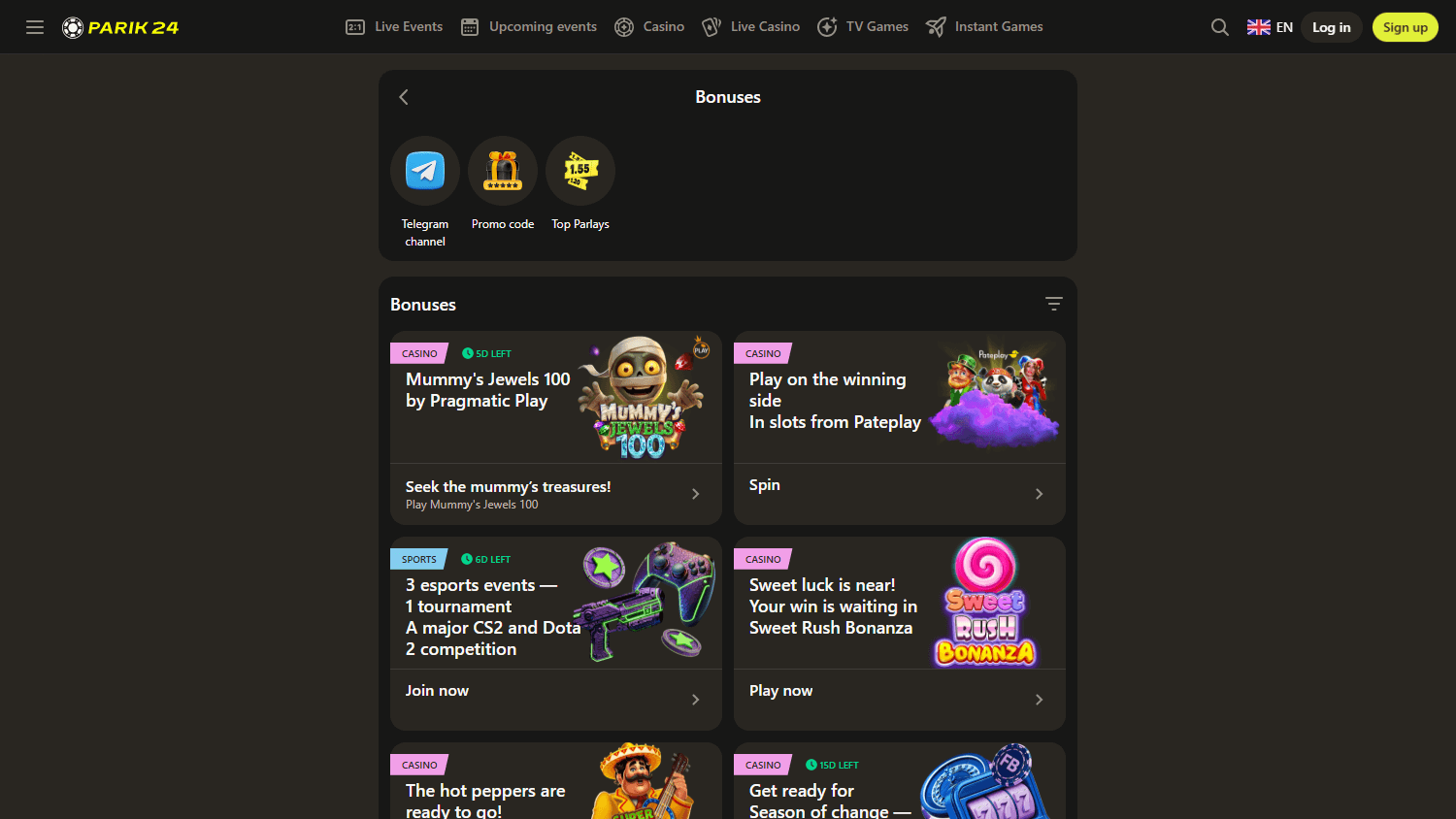 Parik24_Casino_promotions_desktop