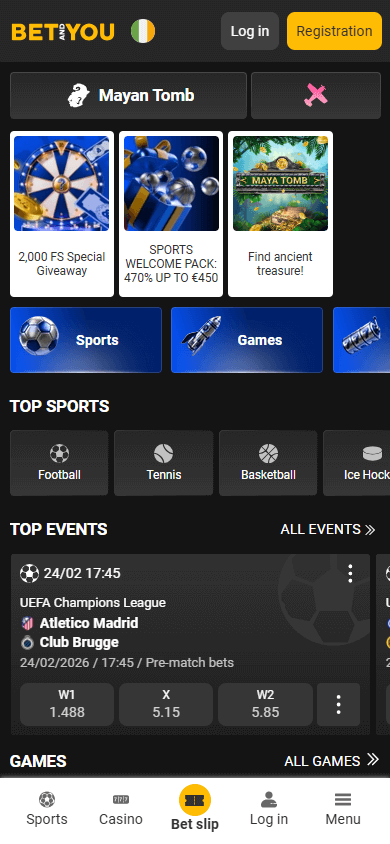BETANDYOU_Casino_homepage_mobile