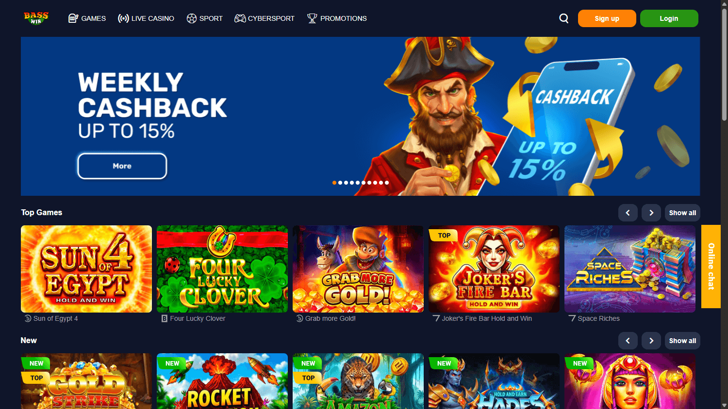 Bass_Win_Casino_homepage_desktop