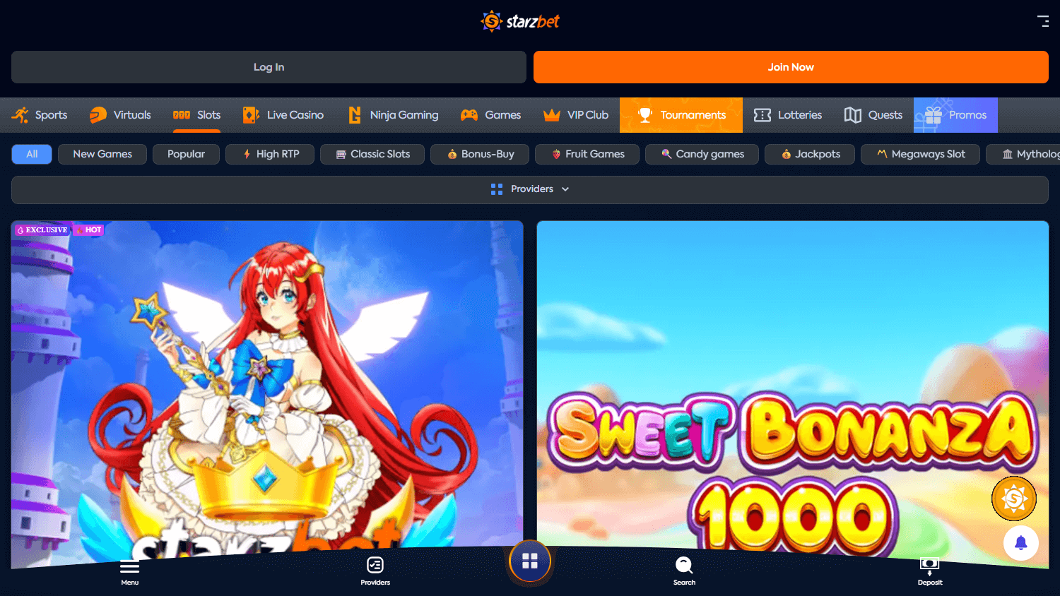 Starzbet_Casino_game_gallery_desktop