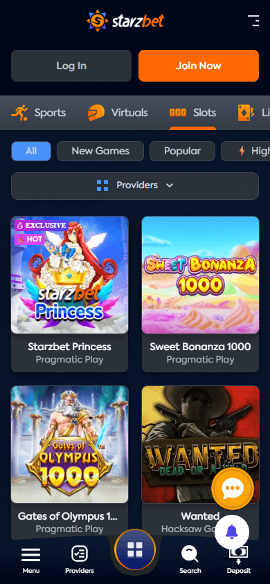 Starzbet_Casino_game_gallery_mobile