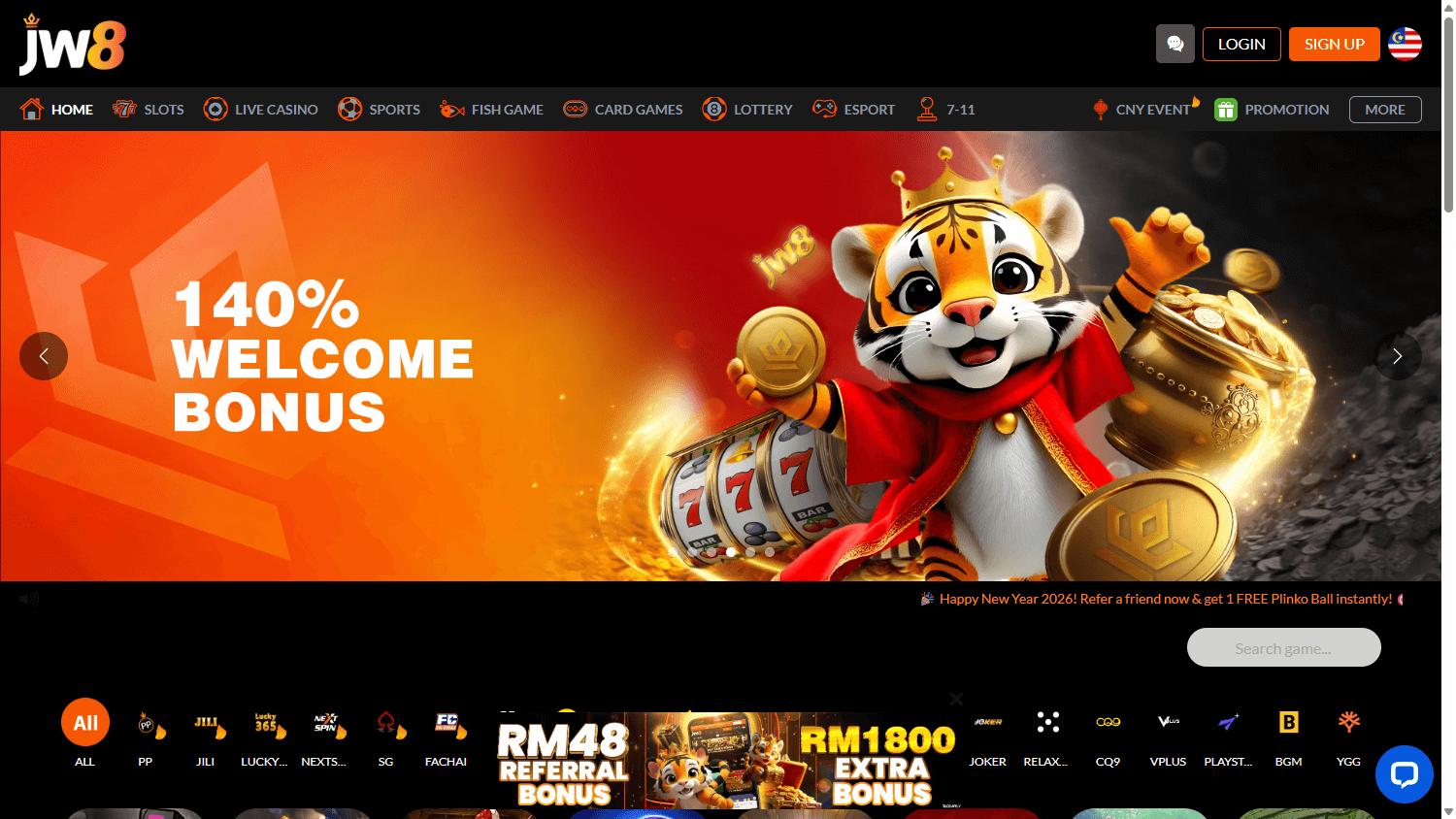 JW8_Casino_homepage_desktop