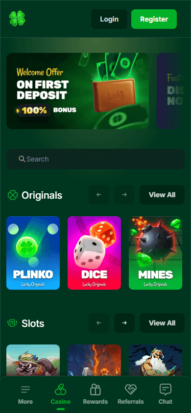 lucky.fun_casino_homepage_mobile
