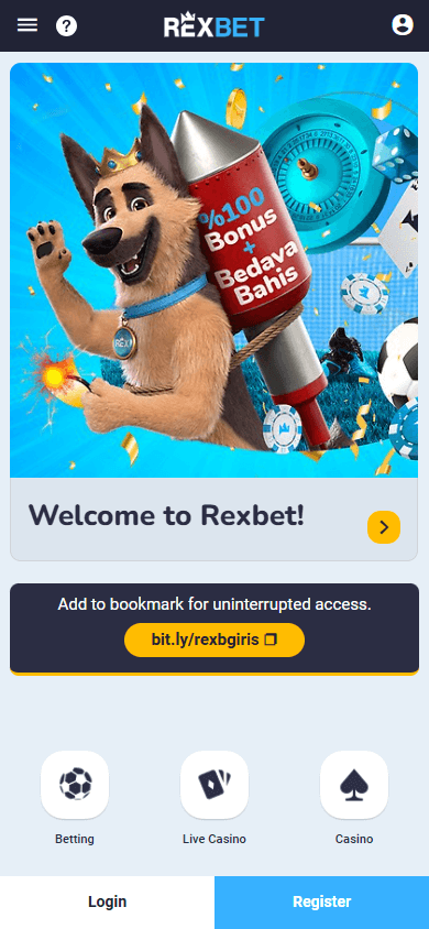 rexbet_casino_homepage_mobile