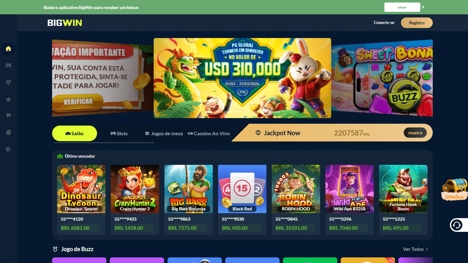 bigwin_casino_homepage_desktop