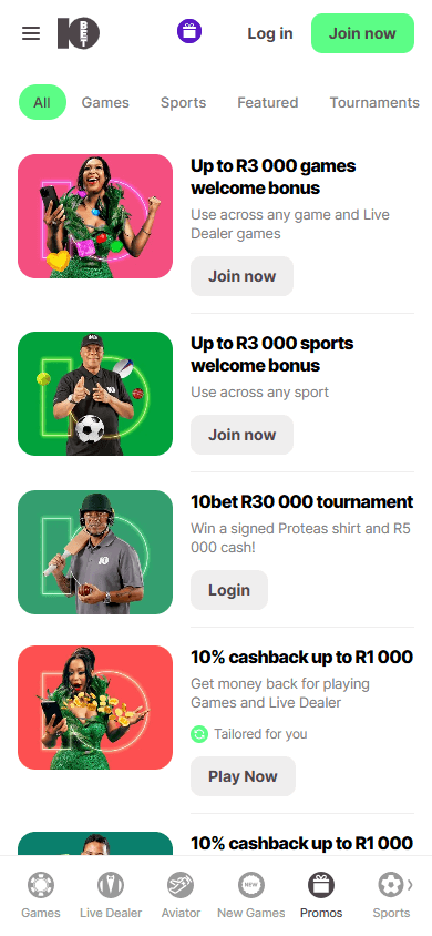 10bet_casino_za_promotions_mobile