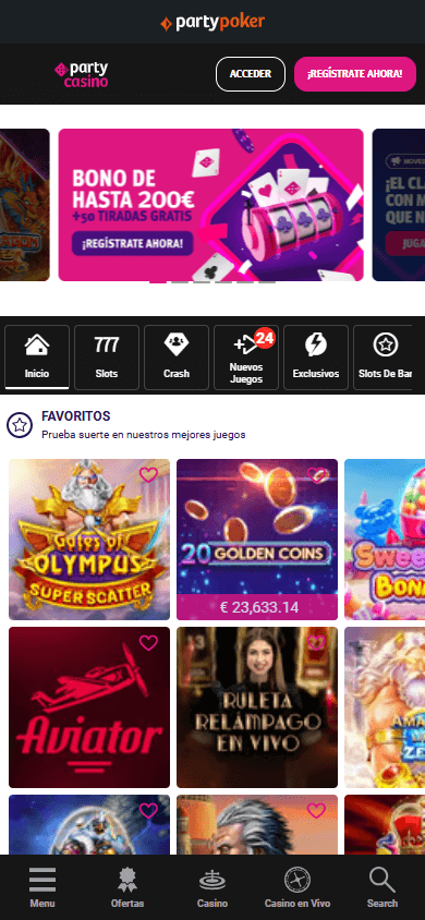 party_casino_es_homepage_mobile